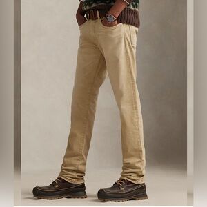 Peter Millar Khaki 5-Pocket Performance Chinos 34W